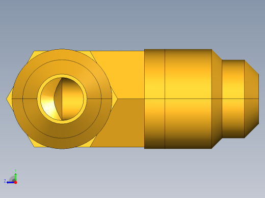 扩口式工业通用硬管接头Union Elbow 155F-4右视缩略图