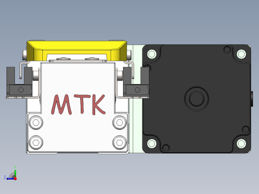 GTH内嵌丝杆全封闭GTH5-BR-57步进右视缩略图
