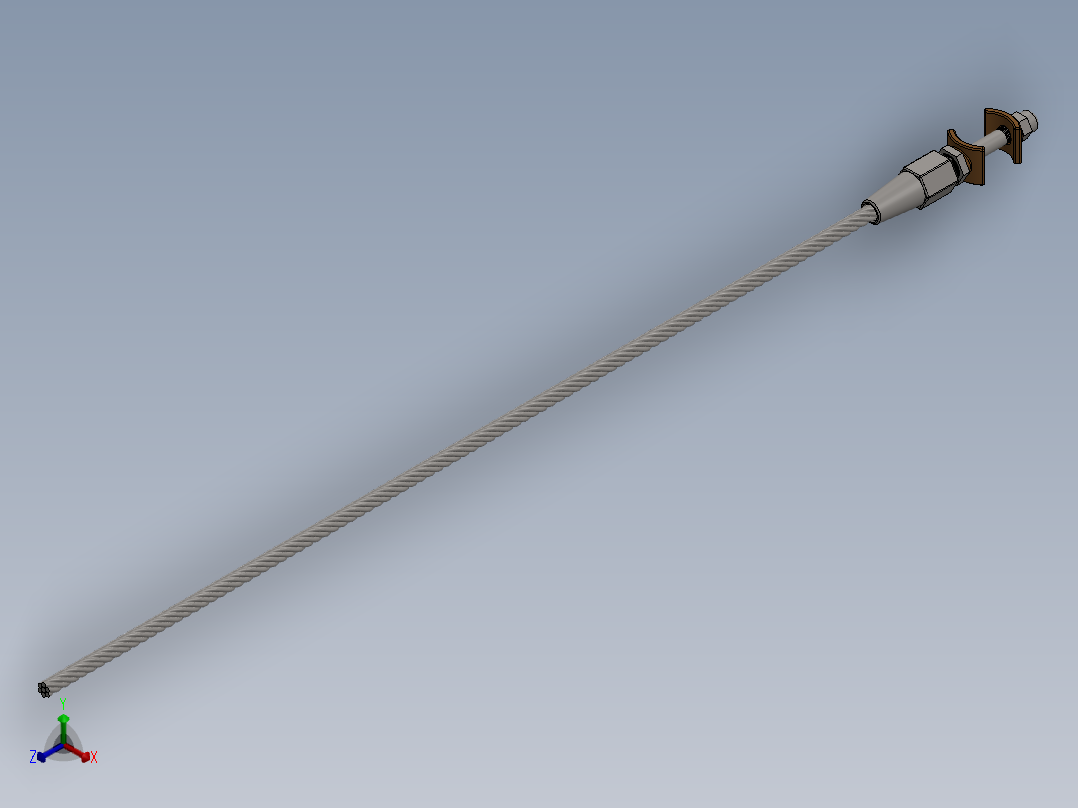 紧线器正等轴测图