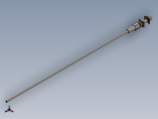 紧线器正等轴测缩略图