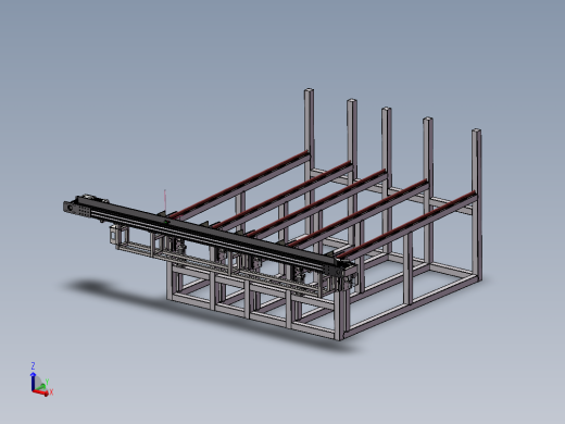 钢管供料机SW三维图==1529668==1500