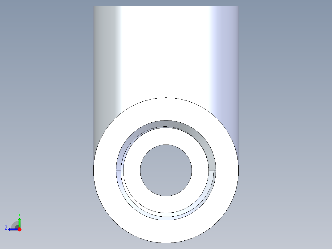 CPVC管件04-Sch80_Tee_FPTxFPTxFPT_9805-002_0.25in右视图