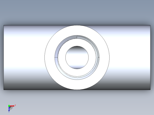 CPVC管件04-Sch80_Tee_FPTxFPTxFPT_9805-002_0.25in俯视缩略图