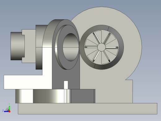 新型钻头刃磨机设计（含ProE三维图仿真动画）右视缩略图