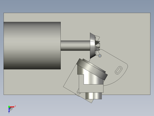 新型钻头刃磨机设计（含ProE三维图仿真动画）俯视缩略图