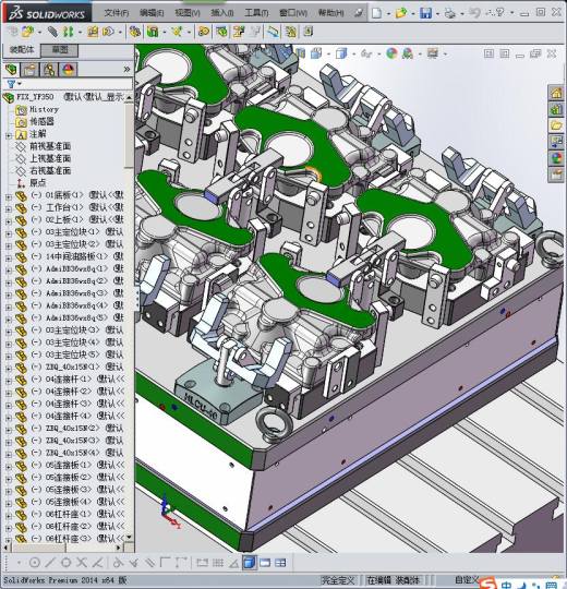 加工中心液压夹具缩略图