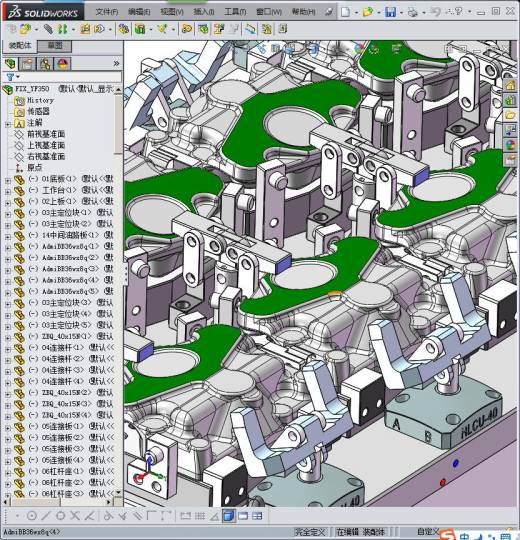 加工中心液压夹具缩略图