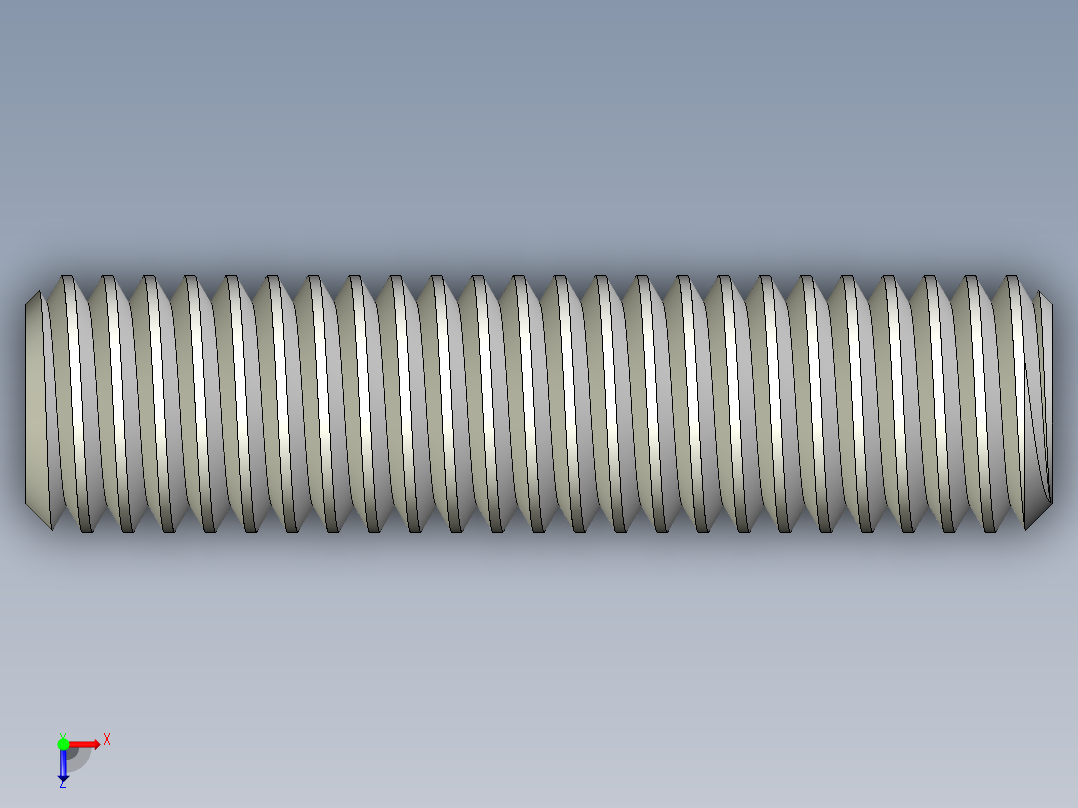 DIN 913-ISO 4026 固定螺钉-M5 L=20.STEP俯视图
