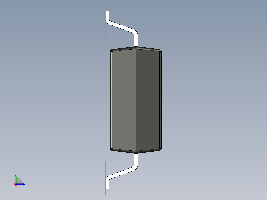 光电元件封装-PS2705-1左视图
