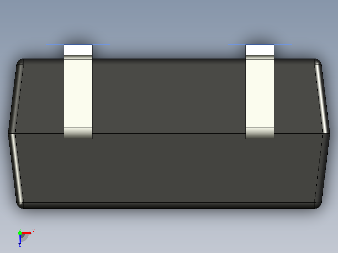 光电元件封装-PS2705-1俯视图