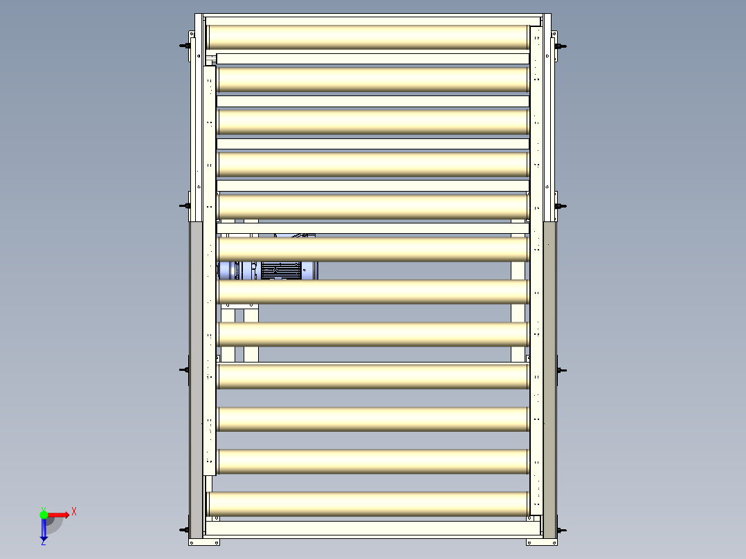 托盘 设计模型 (3)俯视图