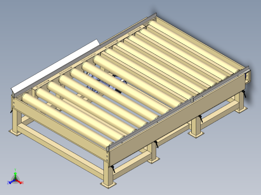 托盘 设计模型 (3)正等轴测缩略图