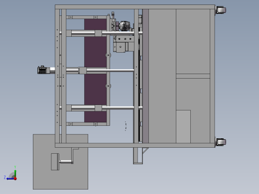 自动钻木机右视缩略图
