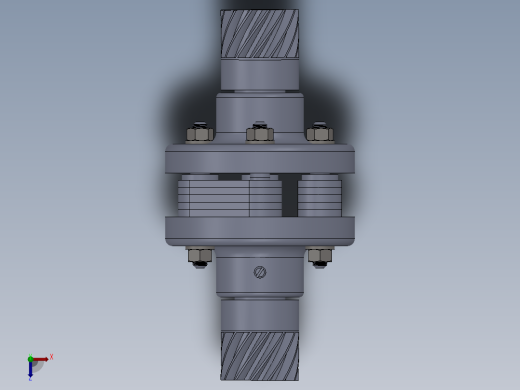 联轴器 (10)俯视缩略图