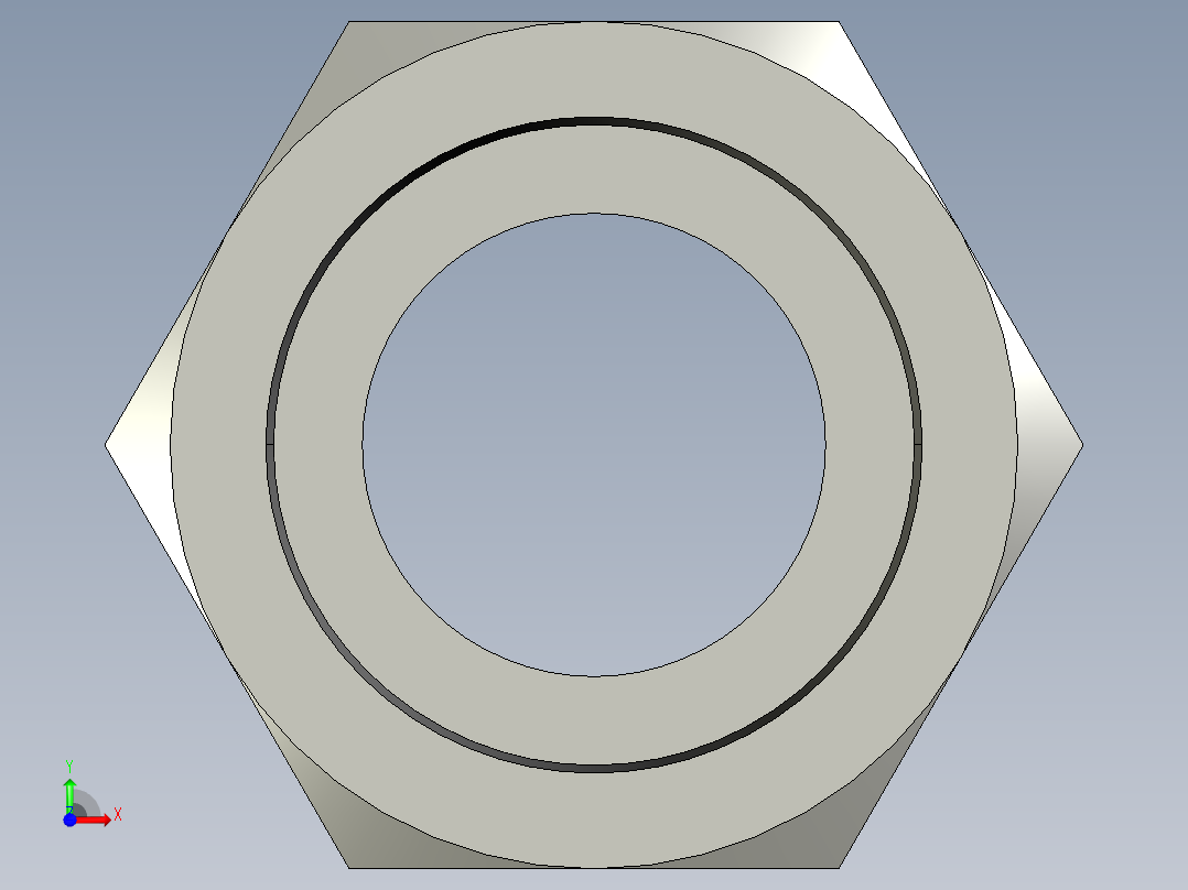 卡套式工业通用硬管接头20_gbu-s前视图