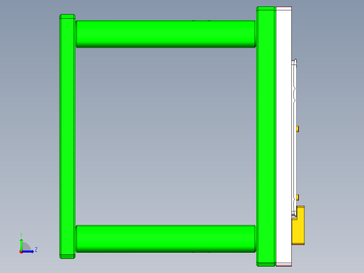 TEA-C笔记本CNC工装夹具三维模型-CNC4-0401左视缩略图