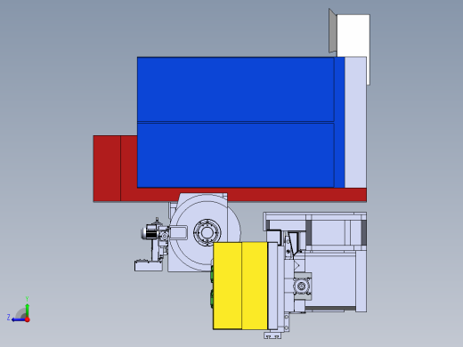 双向散热片高速切割设备sw16可编辑右视缩略图