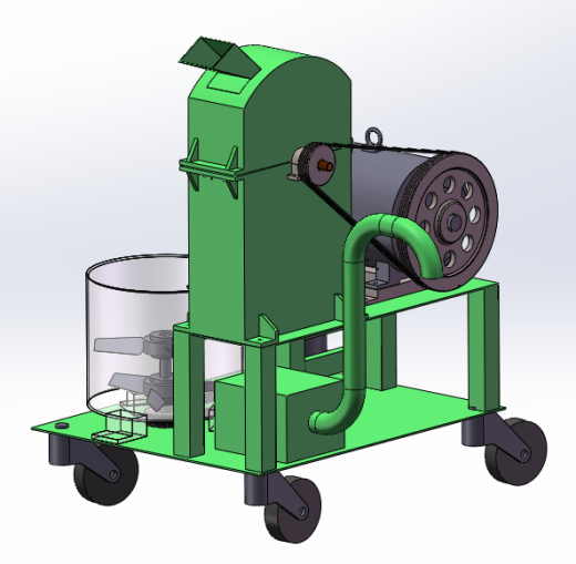 锤片鉰料粉碎机sw18可编辑缩略图