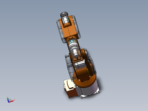 6轴3KG关节机械手  带内部结构