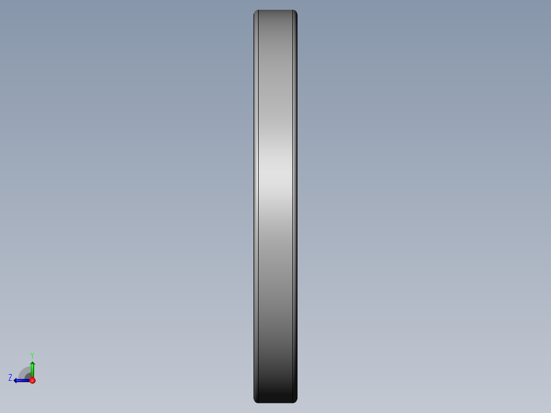 手动压力机右视图