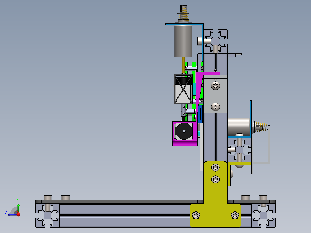 A3003424-螺纹锁固剂涂胶机右视图