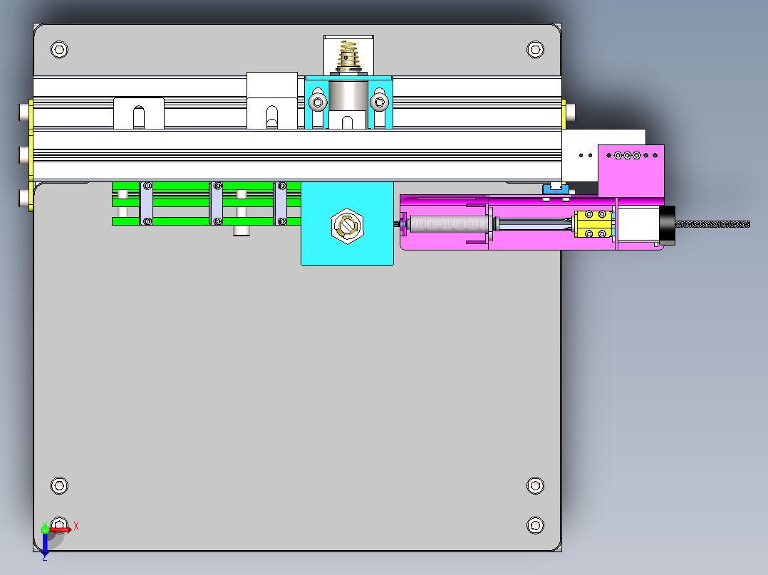 A3003424-螺纹锁固剂涂胶机俯视图