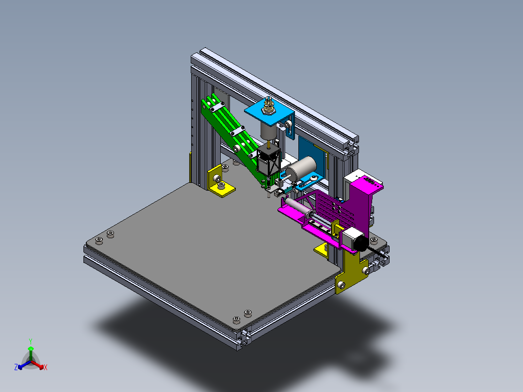 A3003424-螺纹锁固剂涂胶机正等轴测图