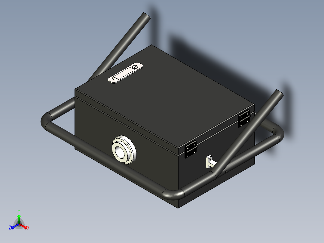 超声波测试设备控制箱设计