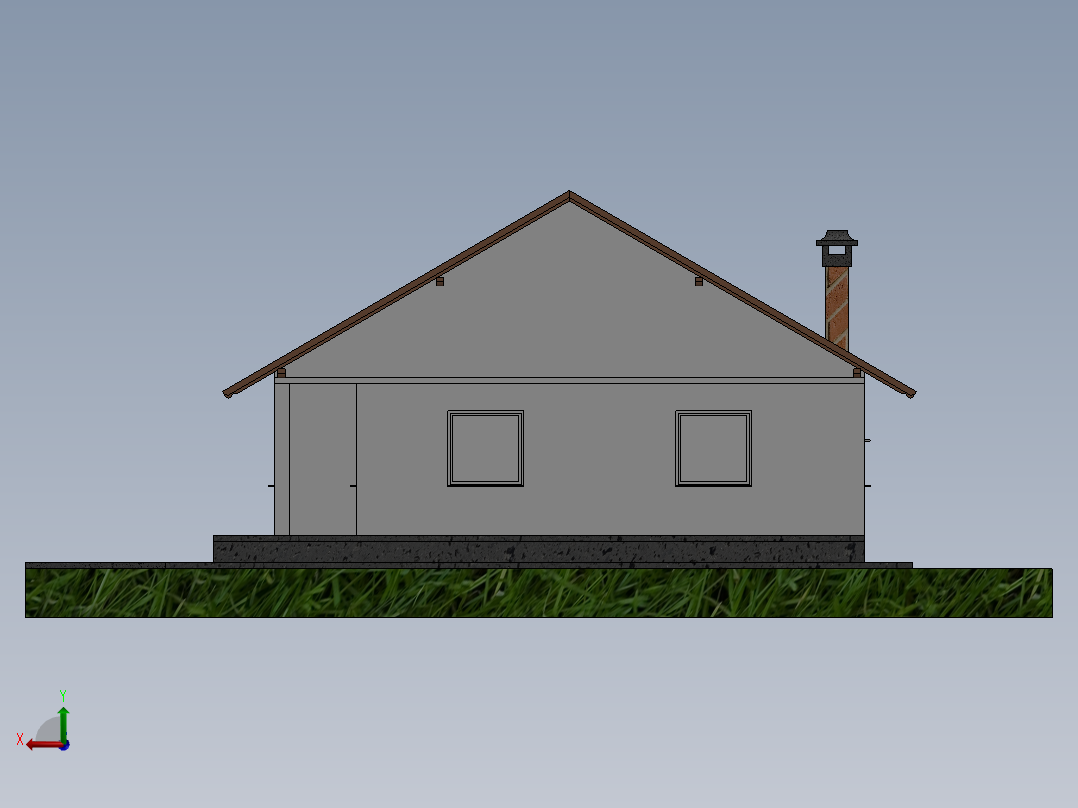 房子、建筑(130)后视图