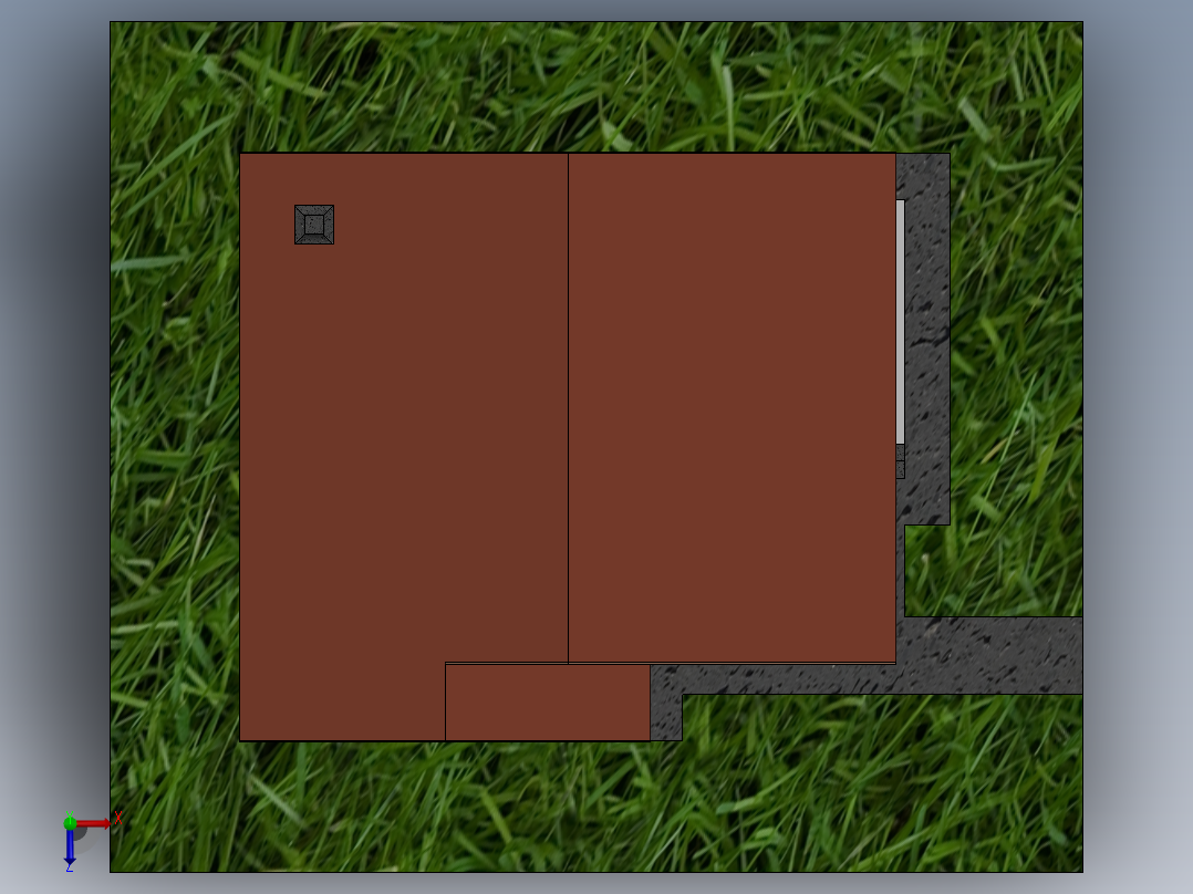 房子、建筑(130)俯视图