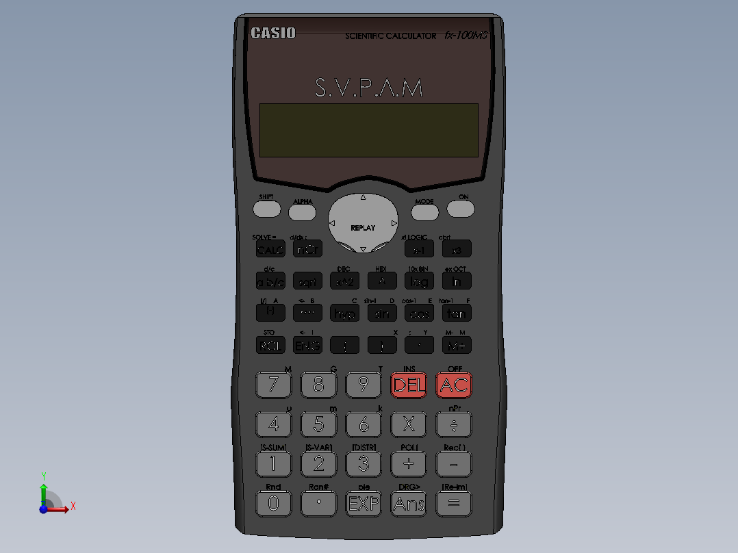 计算器(4)前视图