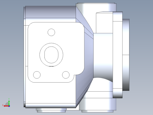 泵外壳后视缩略图