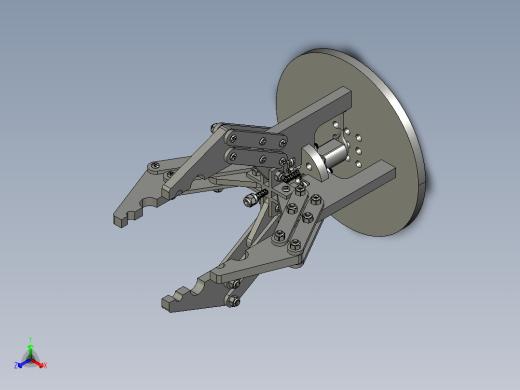 机械手夹持装置设计