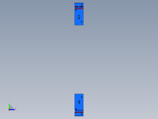 B柱热成型模具左视缩略图