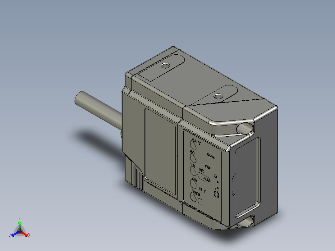 得利捷MATRIX210N-235-2正等轴测图