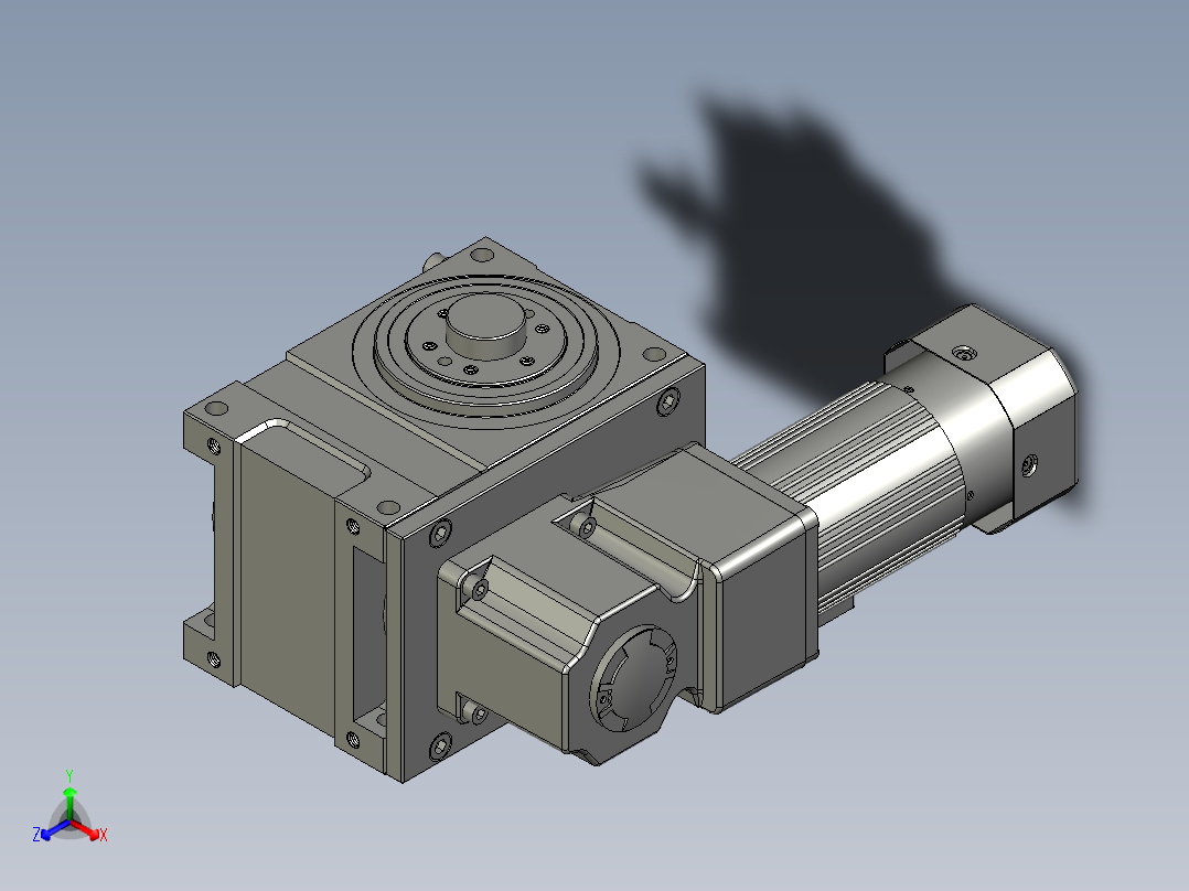 80DF-ZL-R-P-TL200WX正等轴测图