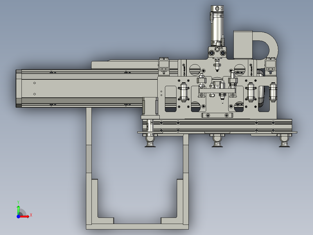 QQ-M03808-13贴裹尾胶移栽机械手前视图