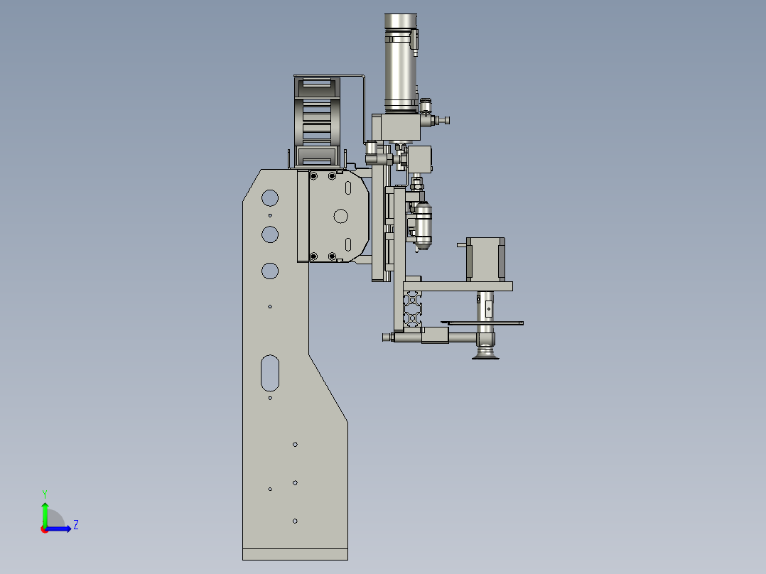 QQ-M03808-13贴裹尾胶移栽机械手左视图