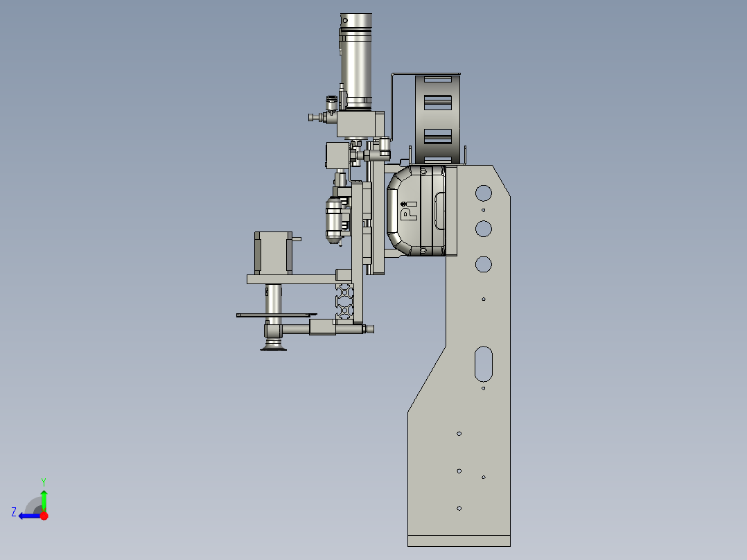 QQ-M03808-13贴裹尾胶移栽机械手右视图