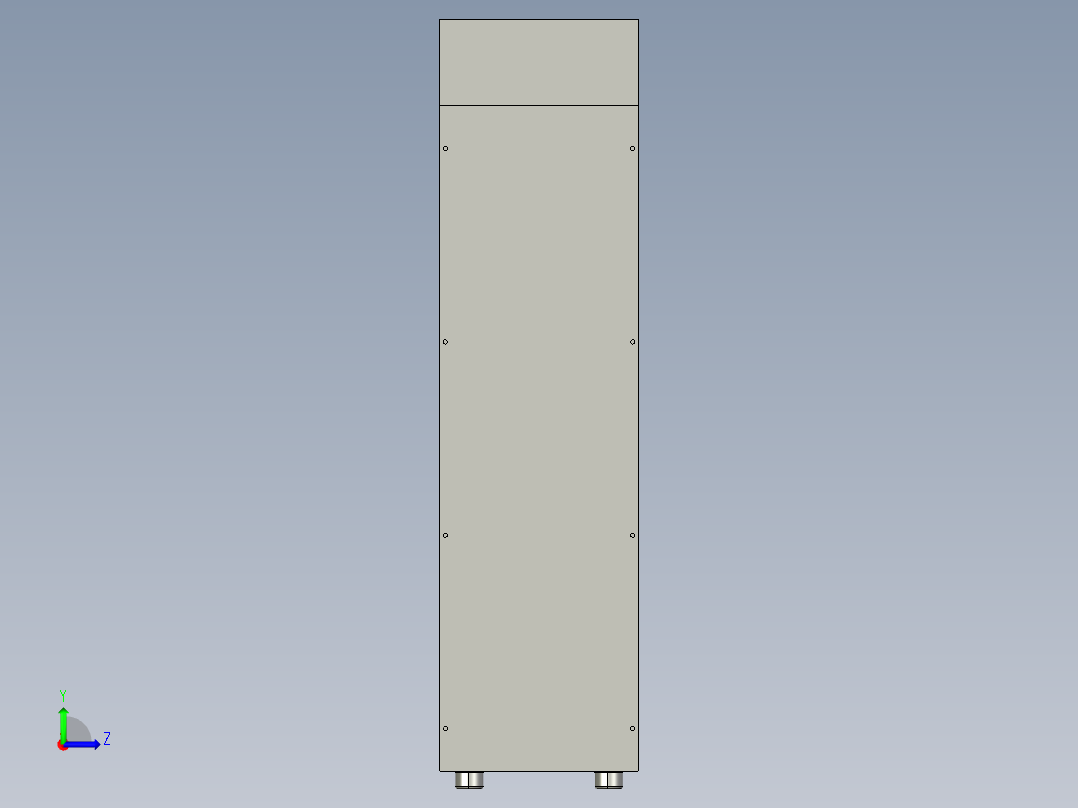 多视点外观检测设备左视图