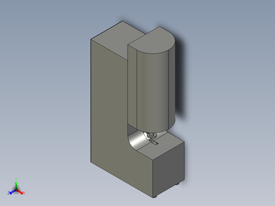 多视点外观检测设备正等轴测图