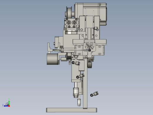 2018SOLIDWORKS0200Z送线裁线机构右视缩略图