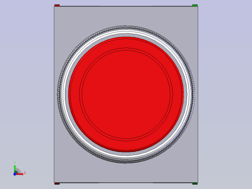 停止按钮（ø22）前视缩略图