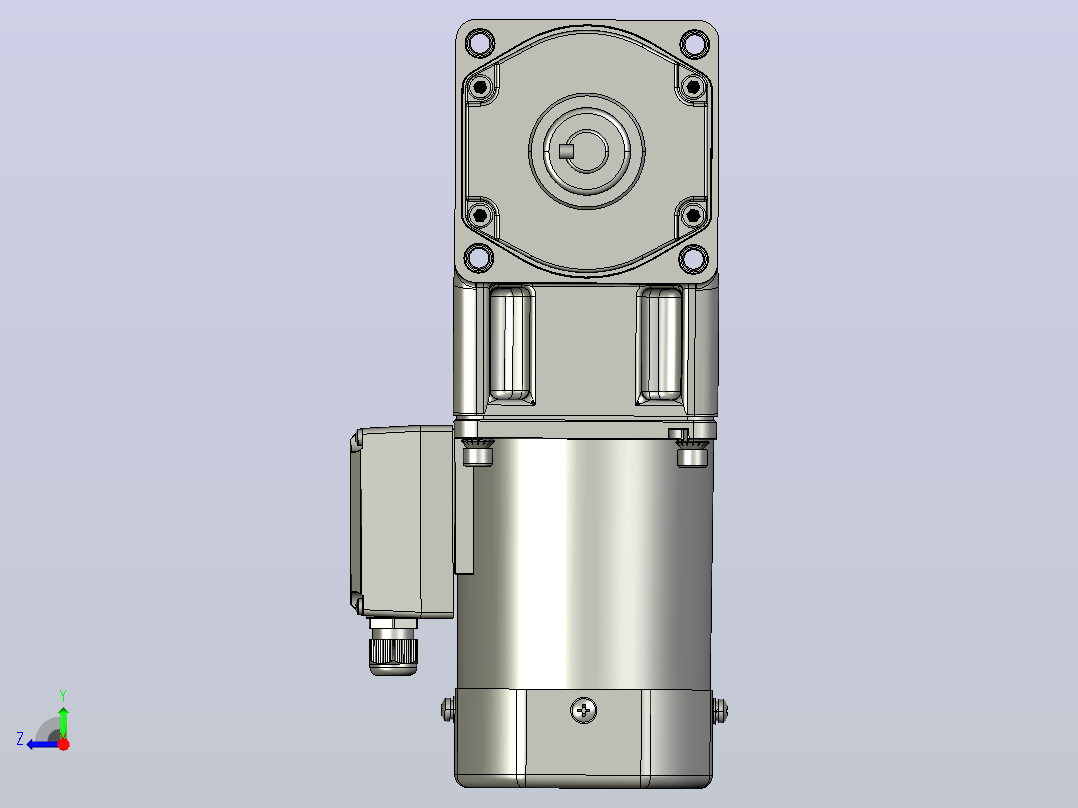 交流减速机5RK60GU-CFT(5GU3RT-180RT)新右视图