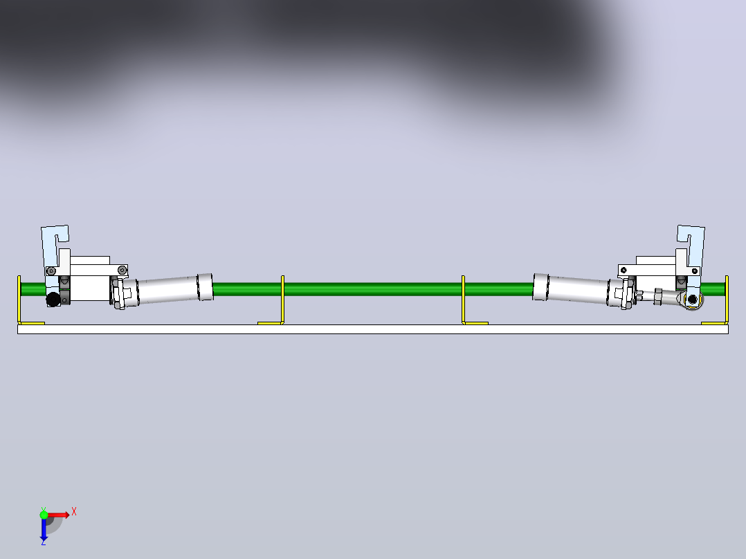 PCB面板抓取治具俯视图