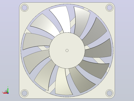 5v 风扇 - 80x80x10mm后视缩略图