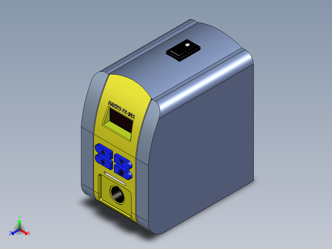 HAKKO FX95正等轴测图