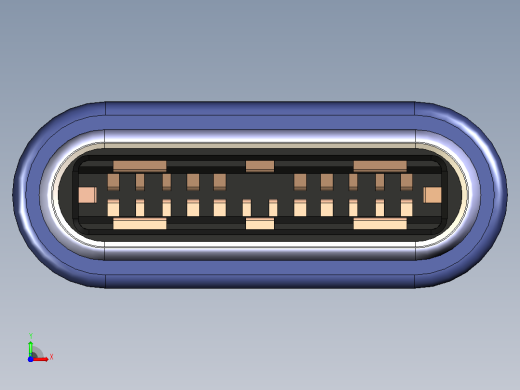 USB C型插头前视缩略图