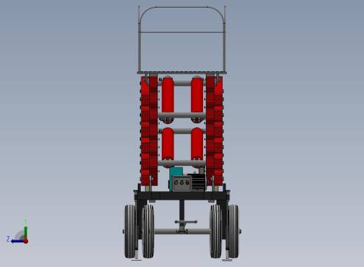 A26-四轮移动式液压升降台右视缩略图