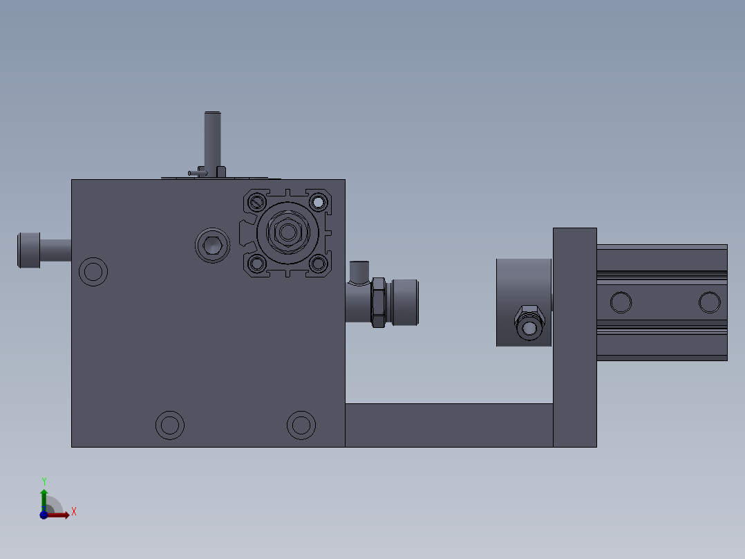 测漏工装（外漏）(1)前视图
